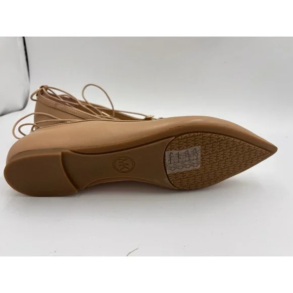 Michael Michael Kors Womens‎ Tabby Ballet Flats Beige Size 6 Nude Leather NWOT - Picture 7 of 8